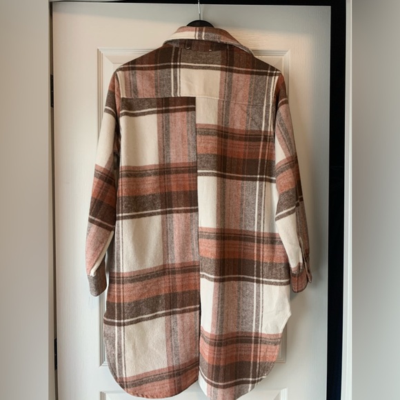 Plaid shacket purchased last year. BNWT. - Picture 3 of 3